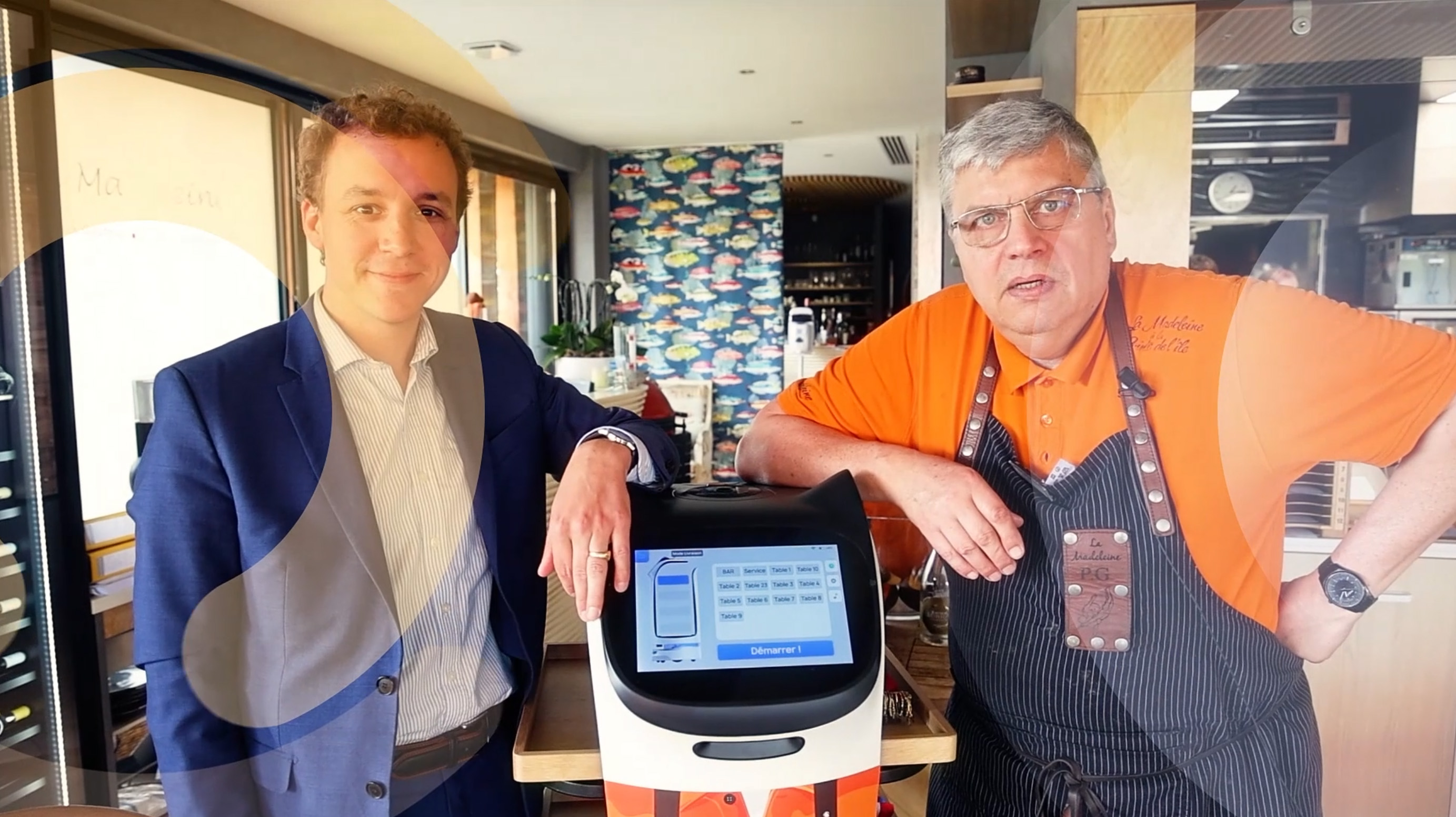 Photo avec le Maire de Sens